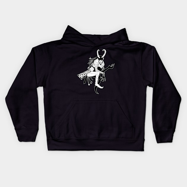 Loki Kids Hoodie by Ben's Design Store